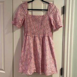 French Connection L floral sun dress